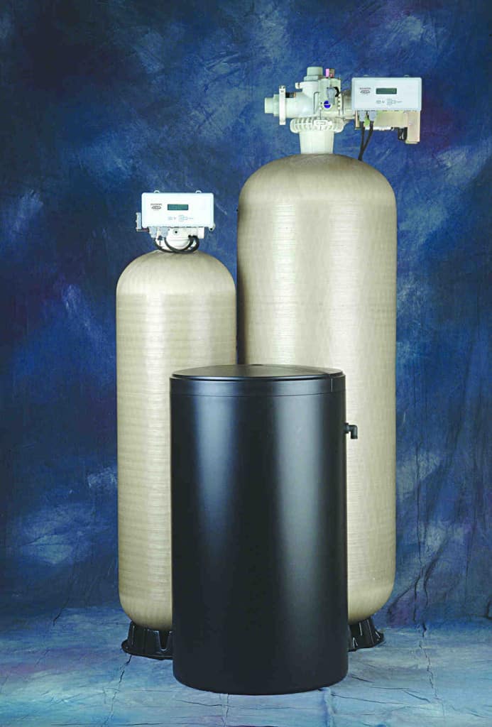 Commercial water softener
