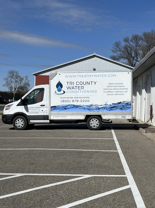Tri County Water Conditioning truck