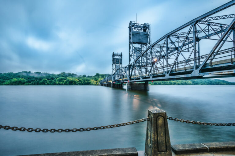 Lift bridge in Stillwater, MN